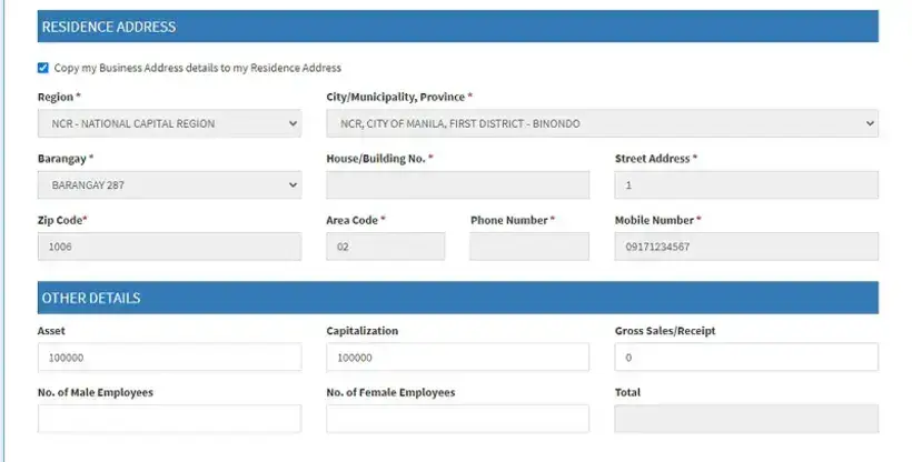 DTI Business Registration