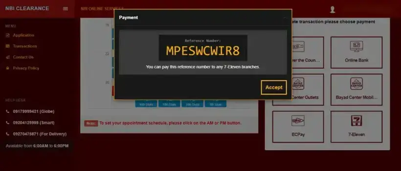 NBI Clearance Online Application