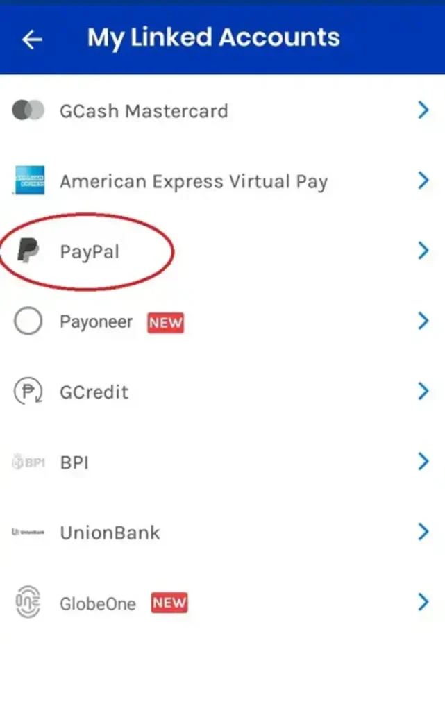 How to Link GCash to Paypal
